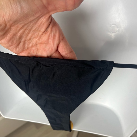 Cabo couture solid black bikini set - Picture 8 of 8